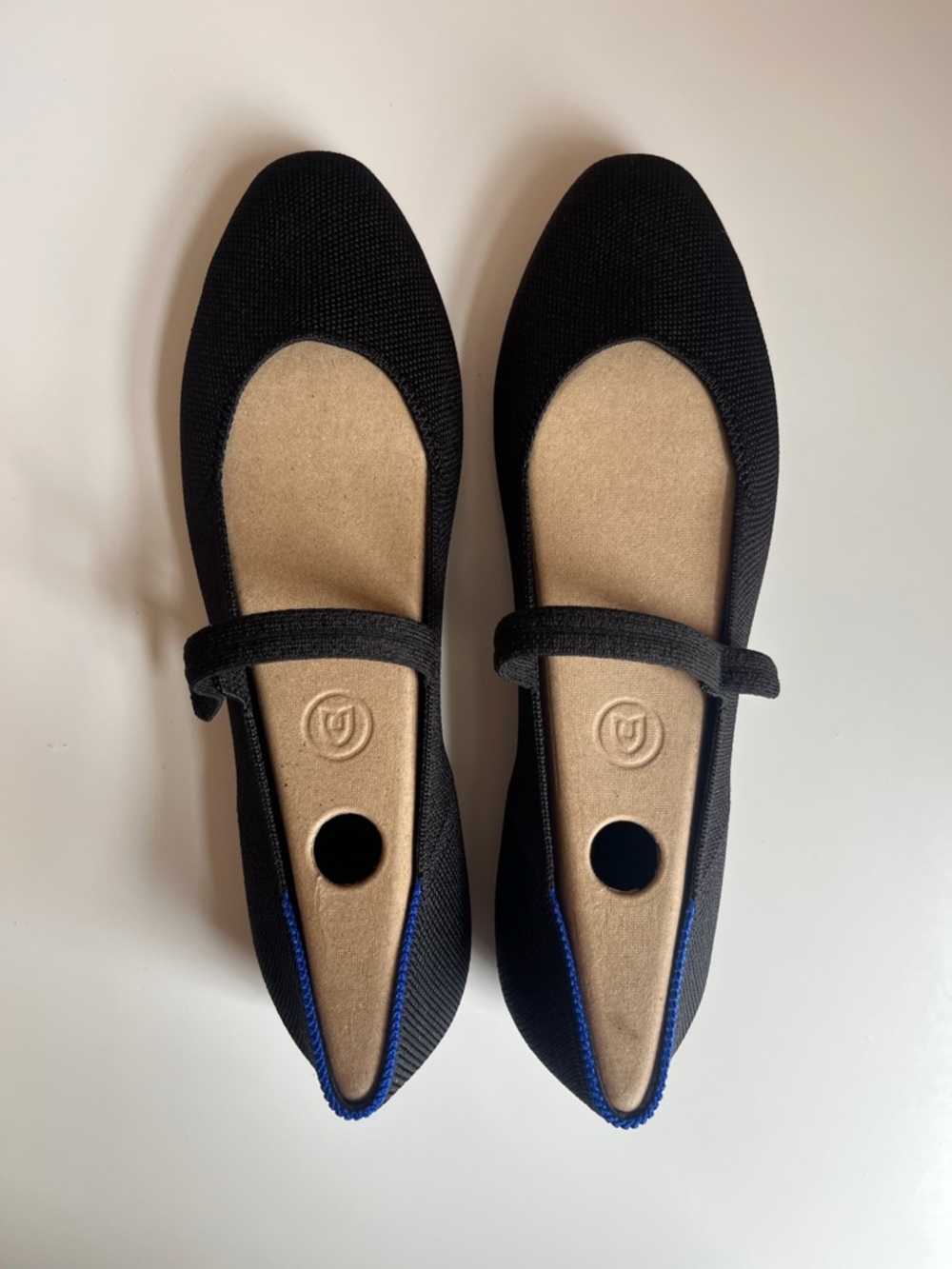 Rothy's Black The Square Mary Jane Flats Square Women's US size 9